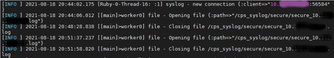 Logstash console outputs